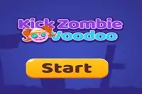 Coup de pied zombie vaudou