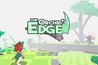 Le bord des orchidées