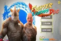 Duo de légendes de combattants
