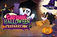 Parler d' Angela Préparation d' Halloween